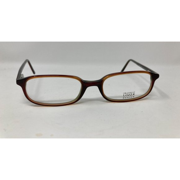 NEW Fratelli Lozza Eyeglasses ~ Raul Brown/Green 50 x 19 x 45 ~ Italy - Picture 3 of 6
